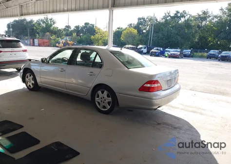 2005 Lexus Ls 430 from USA, damaged, VIN JTHBN36F455001331